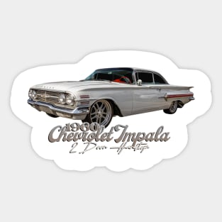 1960 Chevrolet Impala 2 Door Hardtop Sticker